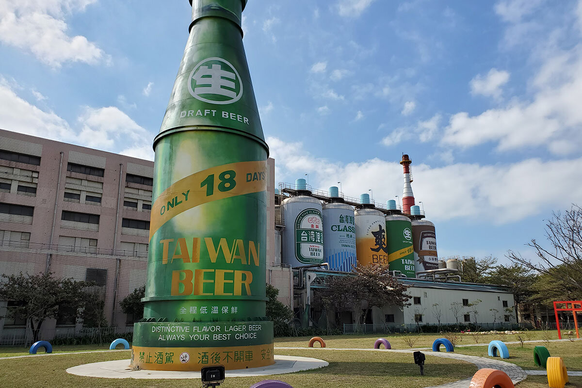 台湾最大のビール工場！写真映えスポット「竹南ビール工場」
