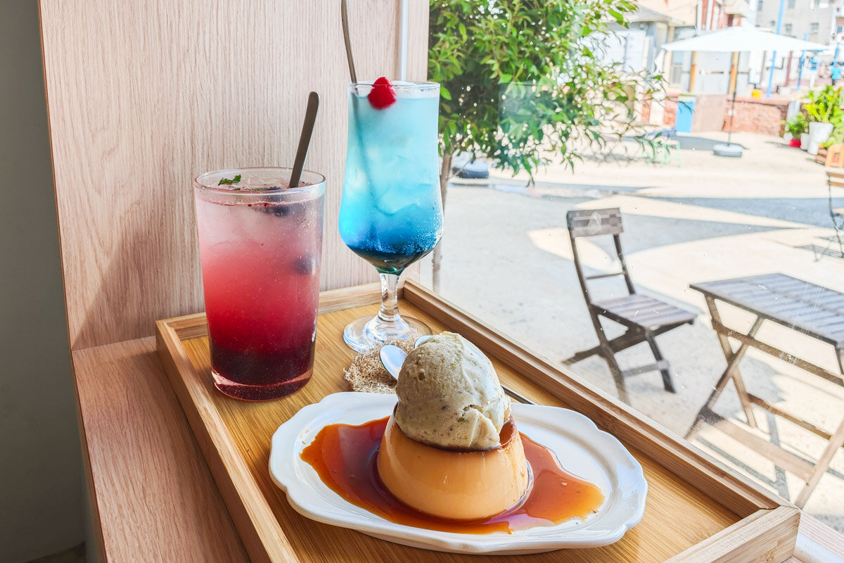 澎湖・小門のおしゃれカフェ「午風」で写真映えドリンク＆スイーツに一目惚れ！