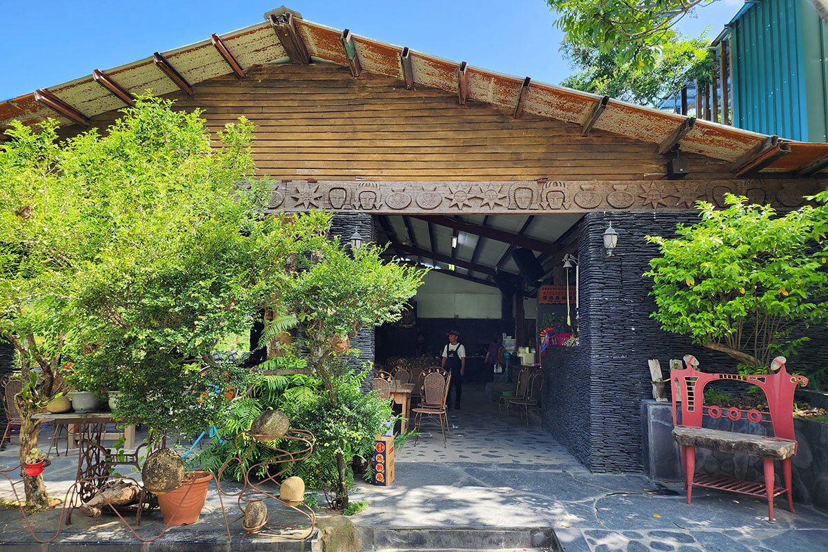 台湾・古写真「蕃人食事の状況」屏東蕃屋 戦前/屏東/高雄/原住民/パイワン族/排湾族/絵葉書/ - アンティーク、コレクション