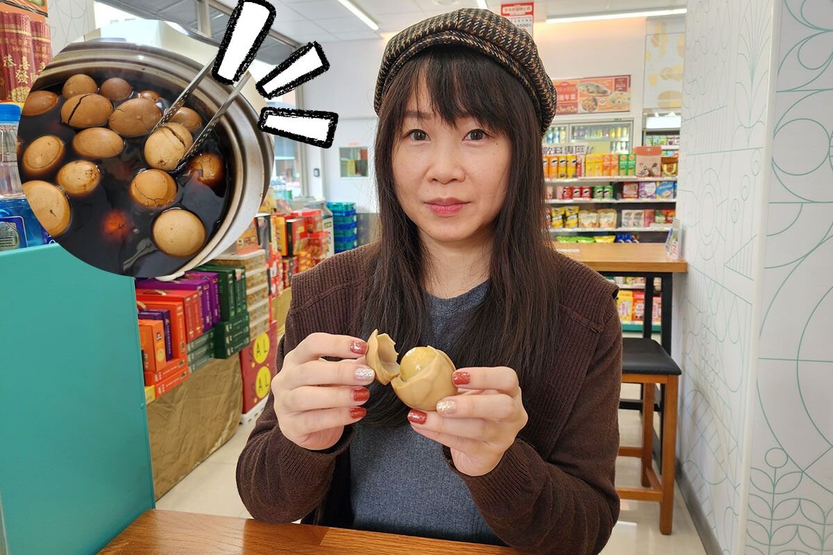 台湾コンビニの独特な匂いの元はこれ！手軽に買える煮卵「茶葉蛋」