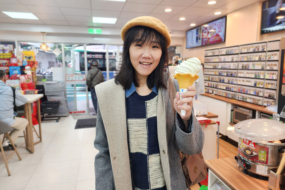台湾ファミリーマート（全家）のソフトクリーム「Fami!ce」