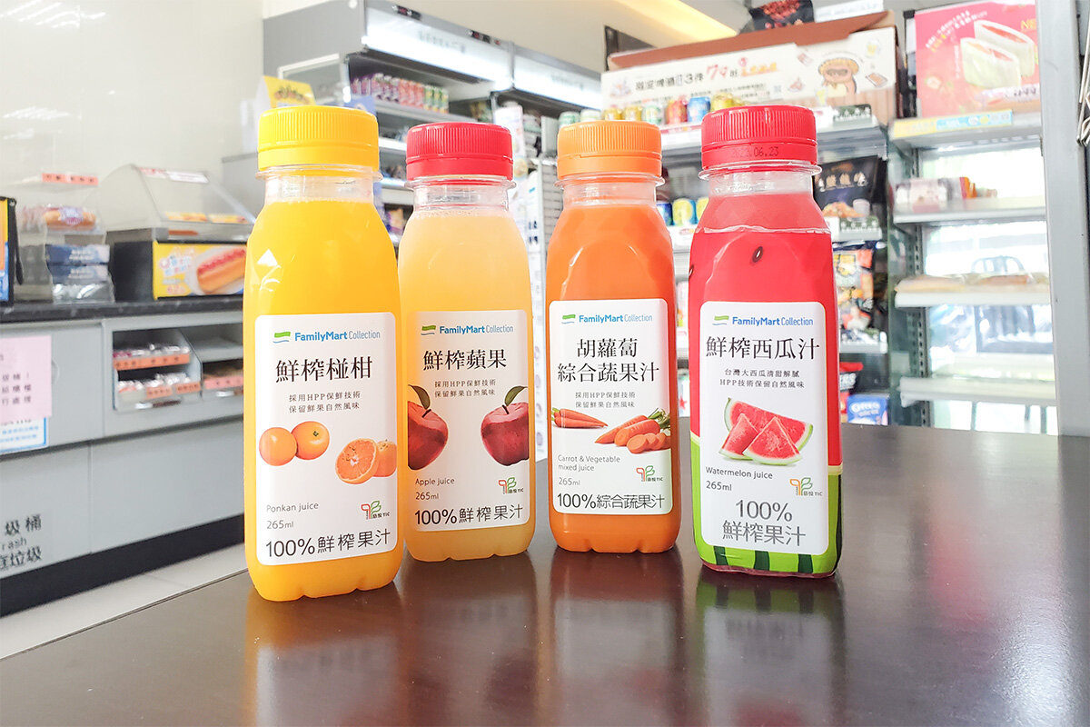 台湾ファミリーマートのジュースシリーズにスイカが登場！